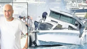 Bodrum’da yanan lüks teknenin sahibi ünlü iş adamı çıktı! Hüseyin Yücel teknede miydi?