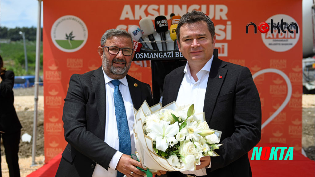 Aksungur Spor Tesisi için ilk harç döküldü