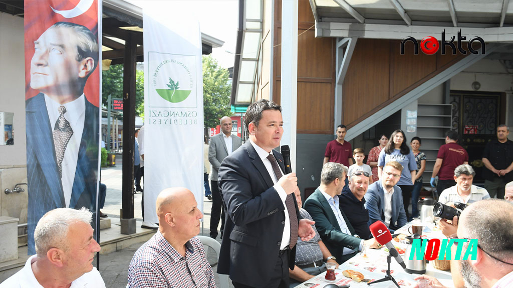 Başkan Aydın Kemerçeşme mahalle sakinleriyle kahvaltıda buluştu