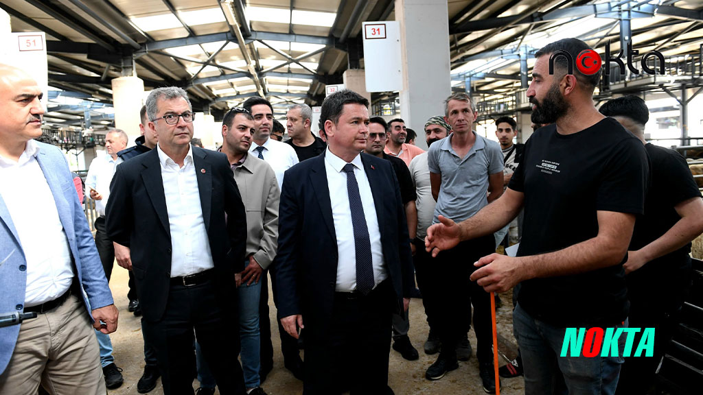 Başkan Aydın kurban pazarını ziyaret etti