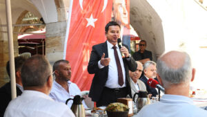 Başkan Aydın müjdeyi verdi Kozahan aslına uygun yenileniyor