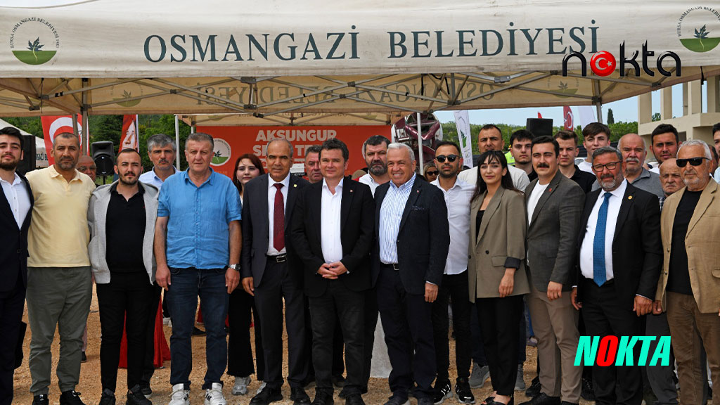 Bursa’da Aksungur Spor Tesisi için ilk harç döküldü