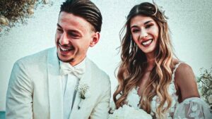 Annesi istememişti… Aşk kazandı: Futbolcu Enis Destan ve Arzum Kuruçalı evlendi