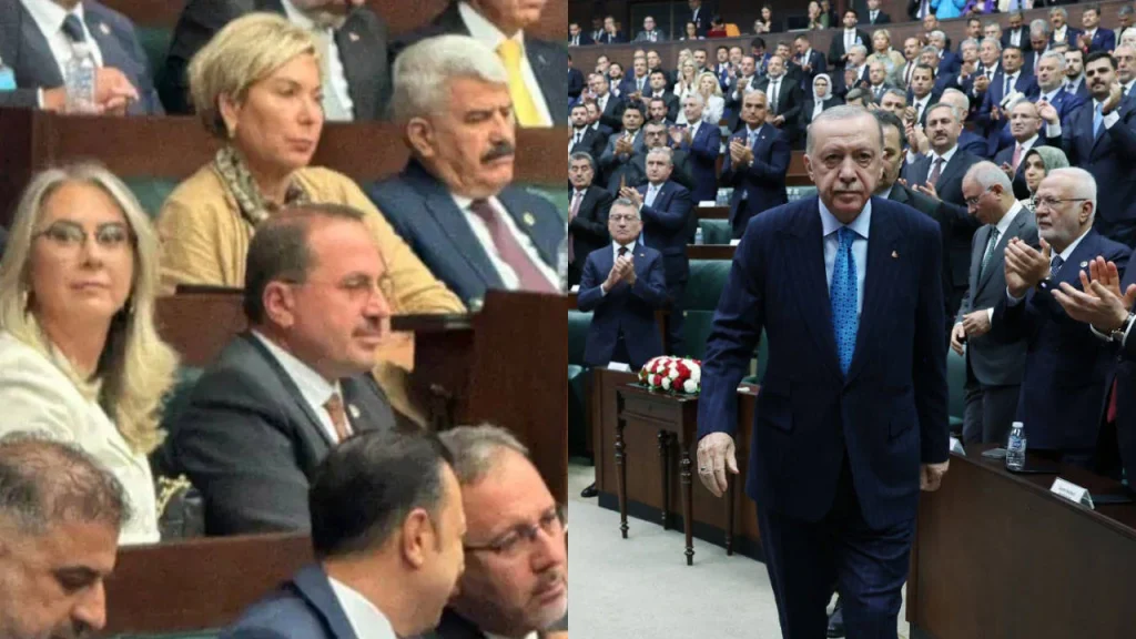 İş insanı Leyla Alaton, AKP Meclis Grup Toplantısı’na katıldı