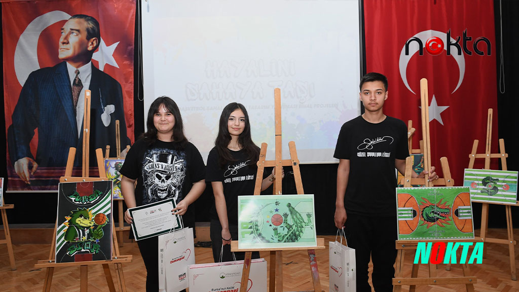 Liseli gençlerin tasarımları basketbol sahalarında hayat bulacak