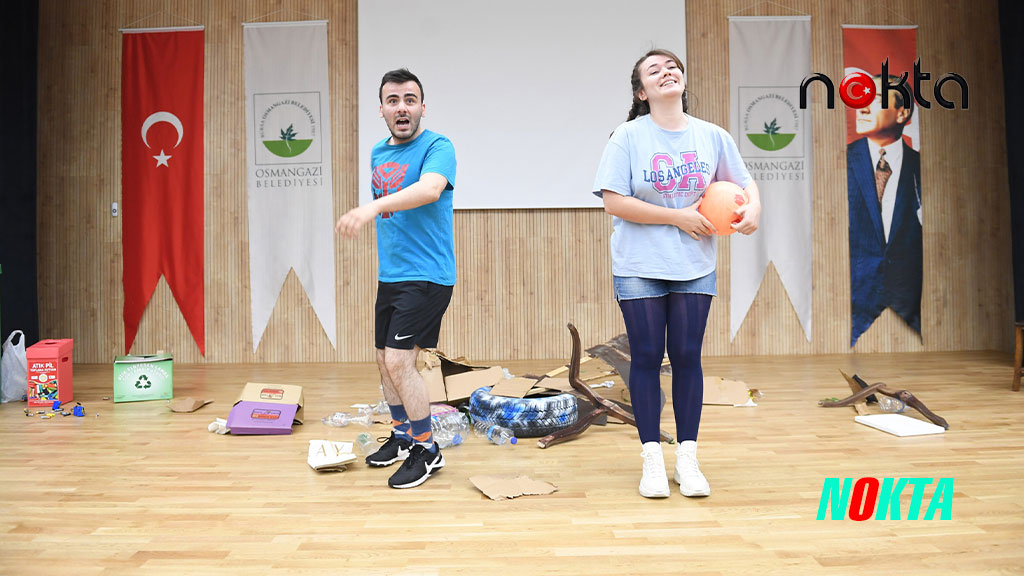 Öğrenciler 46 ton atık toplandı