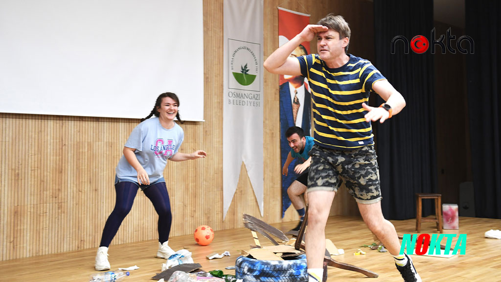 Öğrenciler doğayı korumak için yarıştı