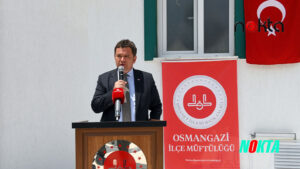 Osmangazi Belediyesi’nden Seçköy Mahallesi Camii’ne hizmet eli