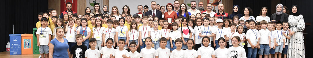 Osmangazi’de öğrenciler atık toplamak için yarıştı