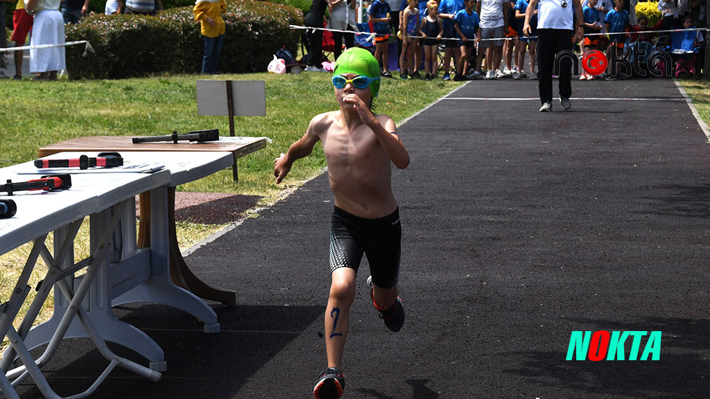 Osmangazi’de Triathle yarışları nefes kesti