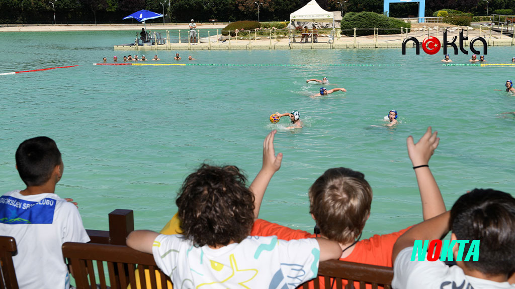 Spor ve eğlenceyi birleştiren Sutopu Festivali başladı