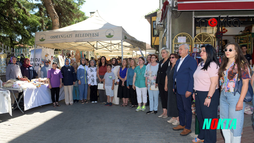 Üretici kadınlar Sümbüllü Bahçe Kadın Girişimciler Sokağı’nda buluştu