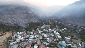 Bursa yangınından şehit haberi geldi