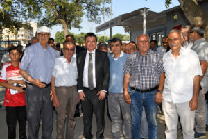 Başkan Erkan Aydın Güneştepe’de vatandaşla buluştu