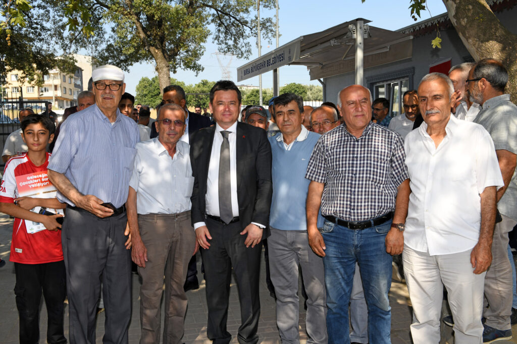 Başkan Erkan Aydın Güneştepe’de vatandaşla buluştu