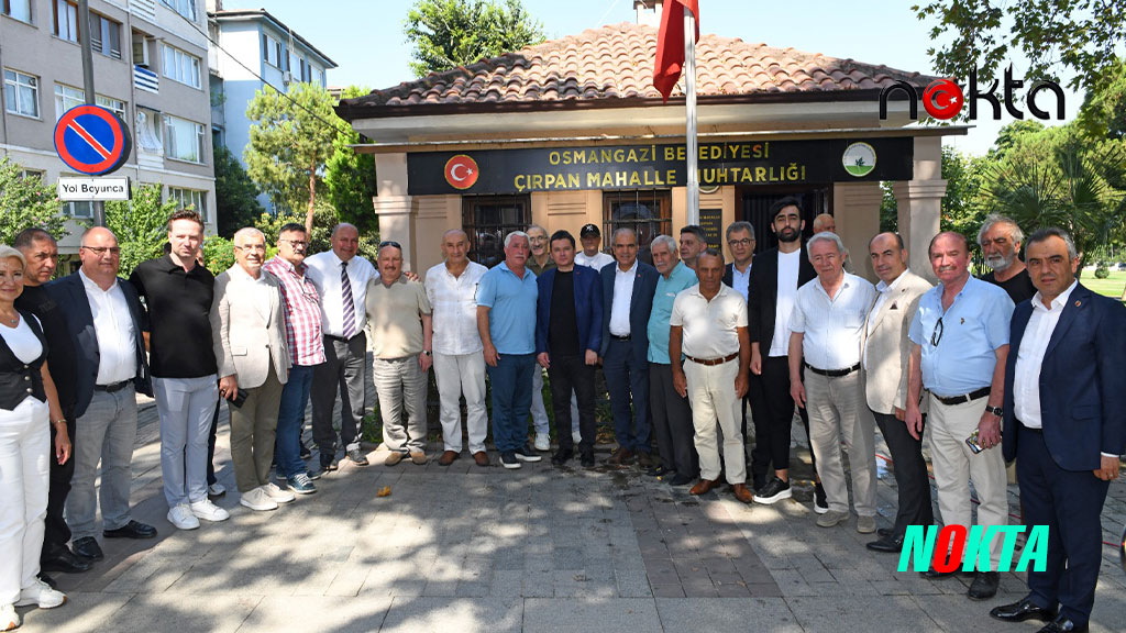 Başkan Aydın halkın içinde çözüm peşinde