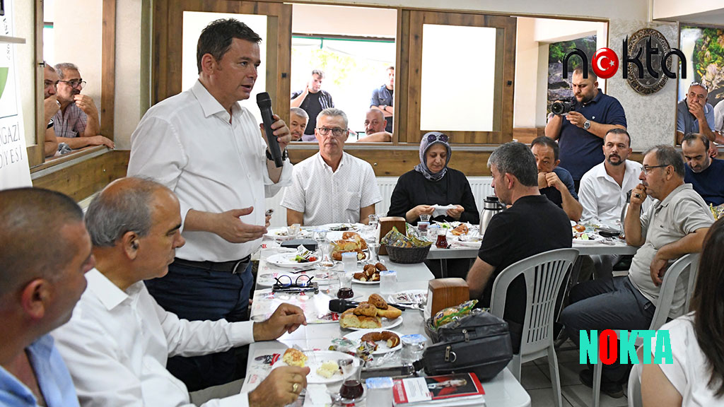 Başkan Erkan Aydın Küçükbalıklı’da vatandaşla buluştu