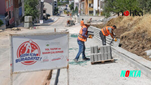 Bursa Akpınar yollarına Osmangazi eli