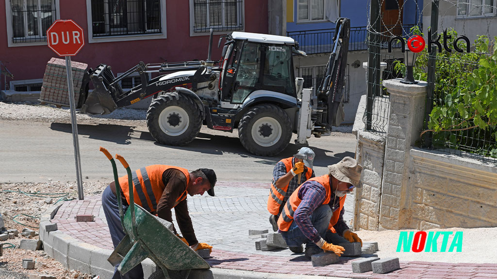 Bursa Osmangazi Belediyesi’nin ulaşım çalışmaları sürüyor