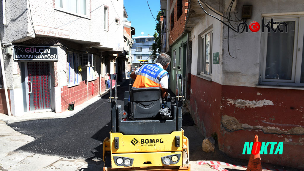 Bursa Osmangazi’nin yollarında yoğun asfalt mesaisi