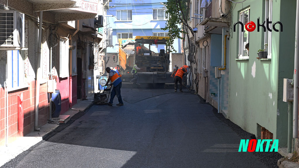 Bursa Osmangazi’nin yollarında yoğun asfalt mesaisi