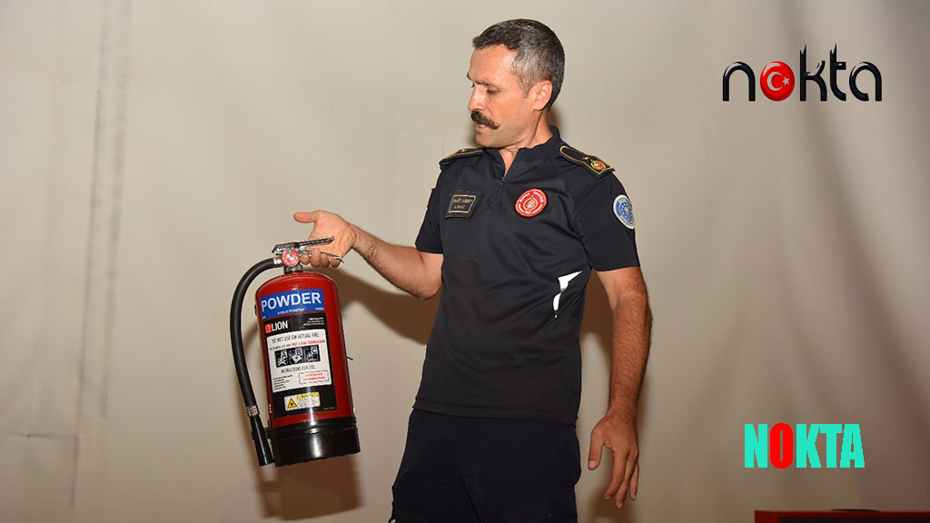 Bursa Yıldırım’da yangın eğitimi