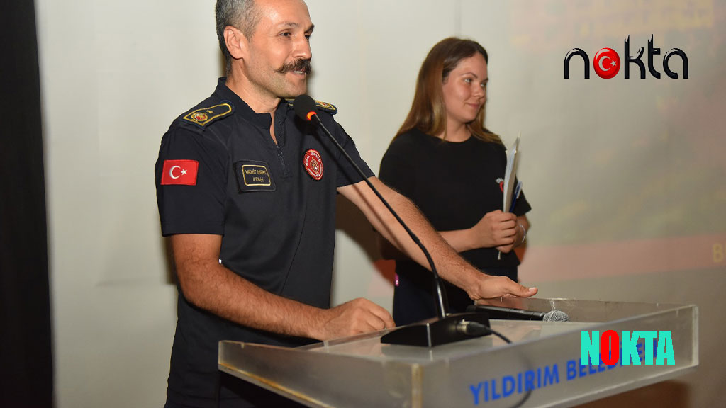 Bursa Yıldırım’da yangın eğitimi