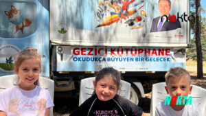 Gezici Kütüphane çocukları masallar ile buluşturdu