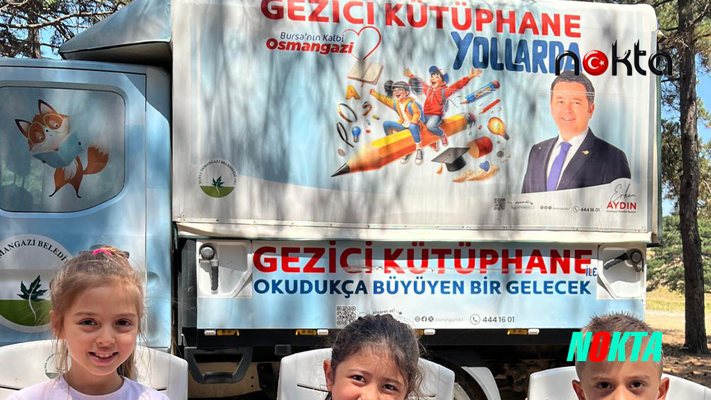 Gezici Kütüphane çocukları masallar ile buluşturdu