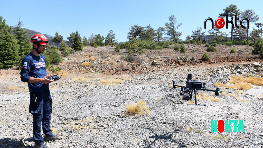 Orman yangınlarına dron ile müdahale