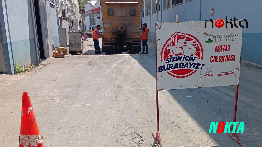 Osmangazi Belediyesi’nden yol seferberliği