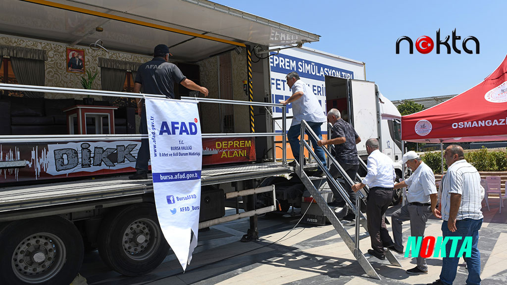 Osmangazi’de AFAD’dan deprem farkındalık eğitimi