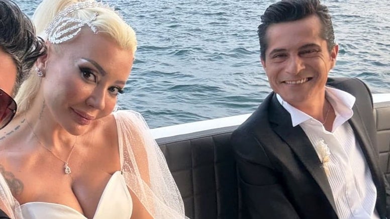 Duygu Kumarki-İsmail Hacıoğlu çifti bir kez daha nikâh masasına oturdu