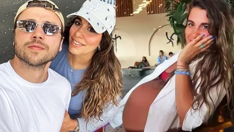 Tolga Sarıtaş eşi Zeynep Mayruk’un karnı burnunda son halini paylaştı