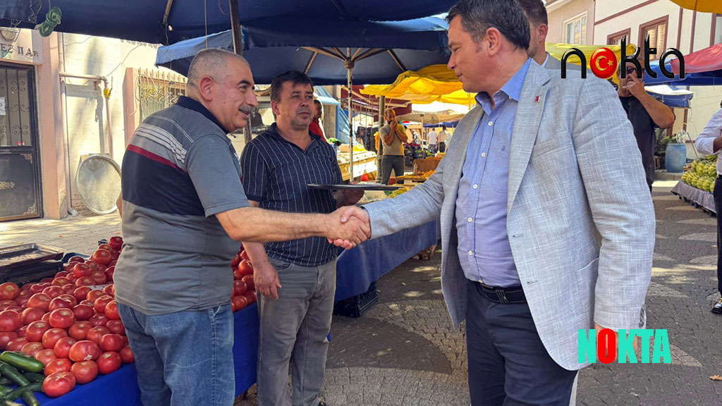 Başkan Aydın, Muradiye Pazarı’nda esnaf ve vatandaşla buluştu