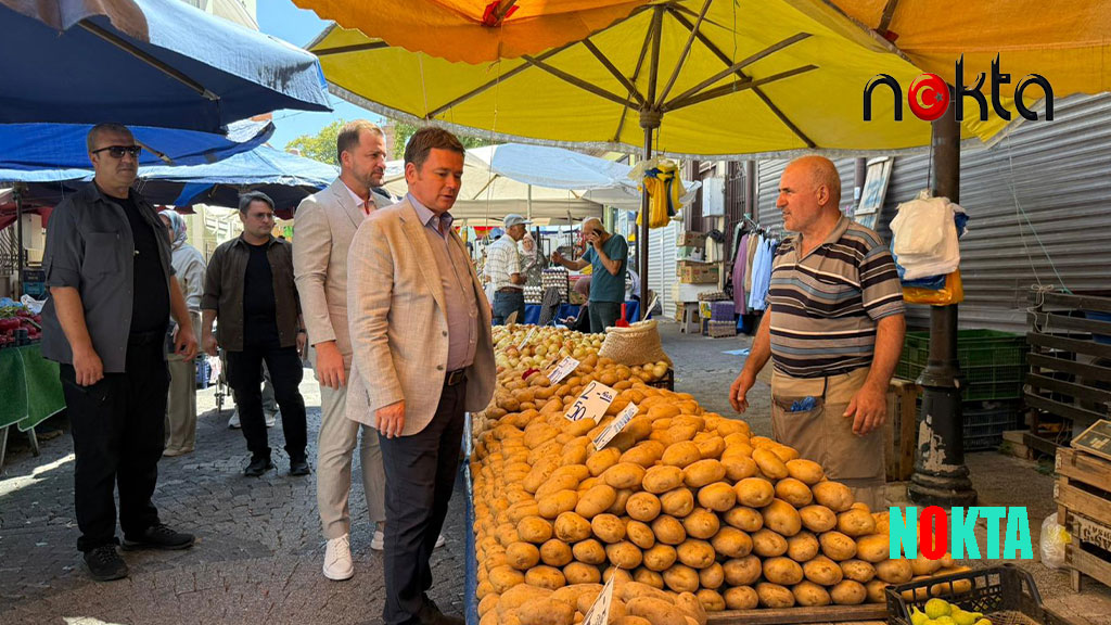 Başkan Aydın, Muradiye Pazarı’nda esnaf ve vatandaşla buluştu