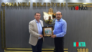 Başkan Aydın’dan Harmancık’a geçmiş olsun ziyareti