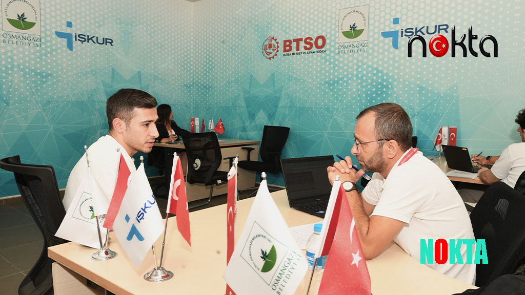 Bursa Osmangazi’de istihdam buluşması doldu taştı