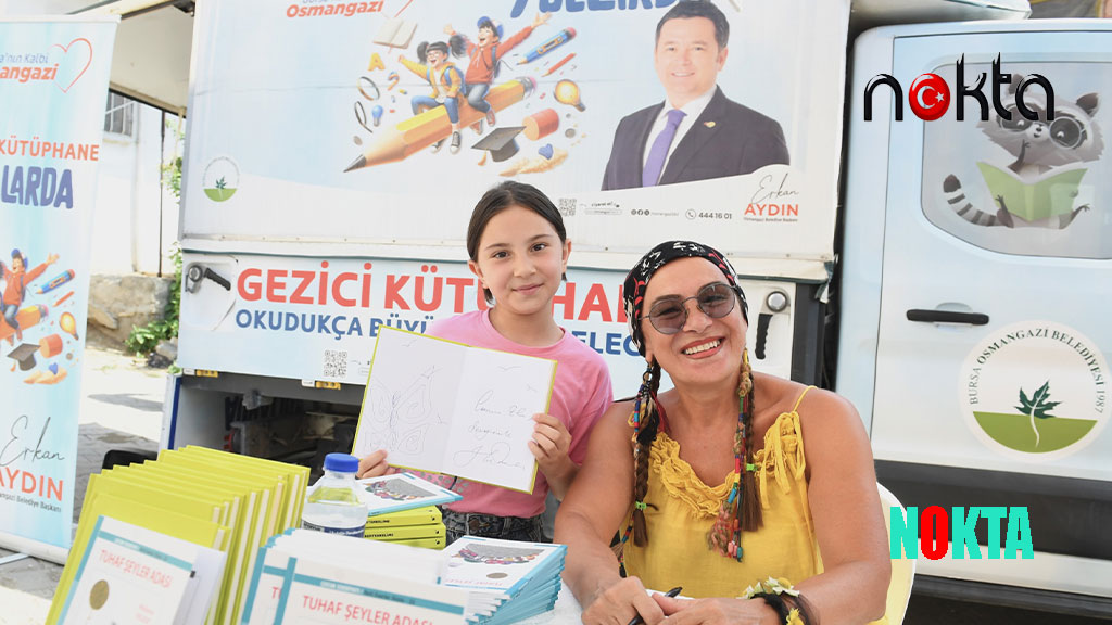 Gezici Kütüphane çocukları bilgiyle donatıyor
