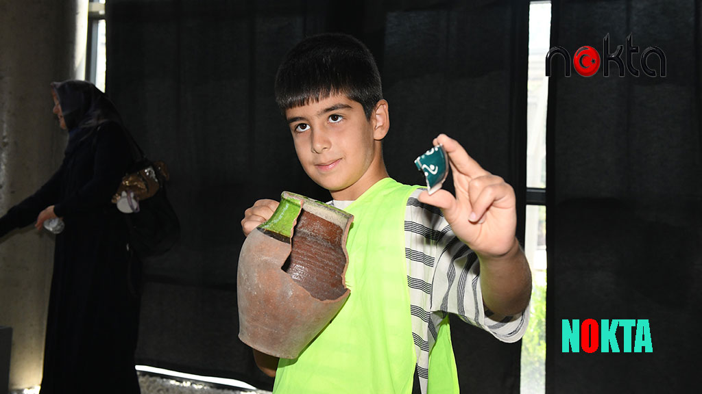 Minik arkeologlar, geçmişin izini sürüyor