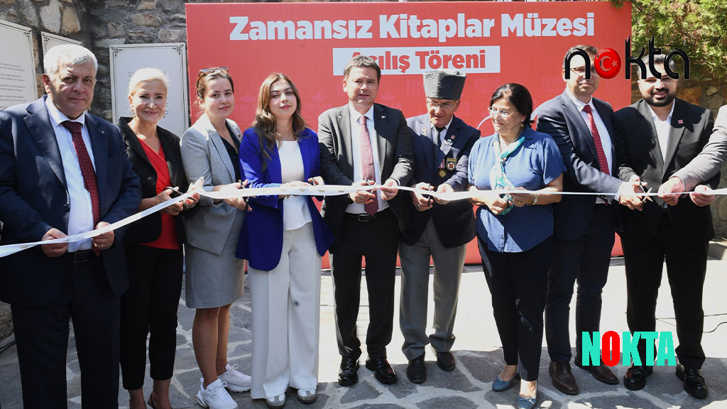 Başkan Erkan Aydın: “Kitapları tamamen bağış usulü hiç bir masrafı olamadan müzeye kazandırdık”