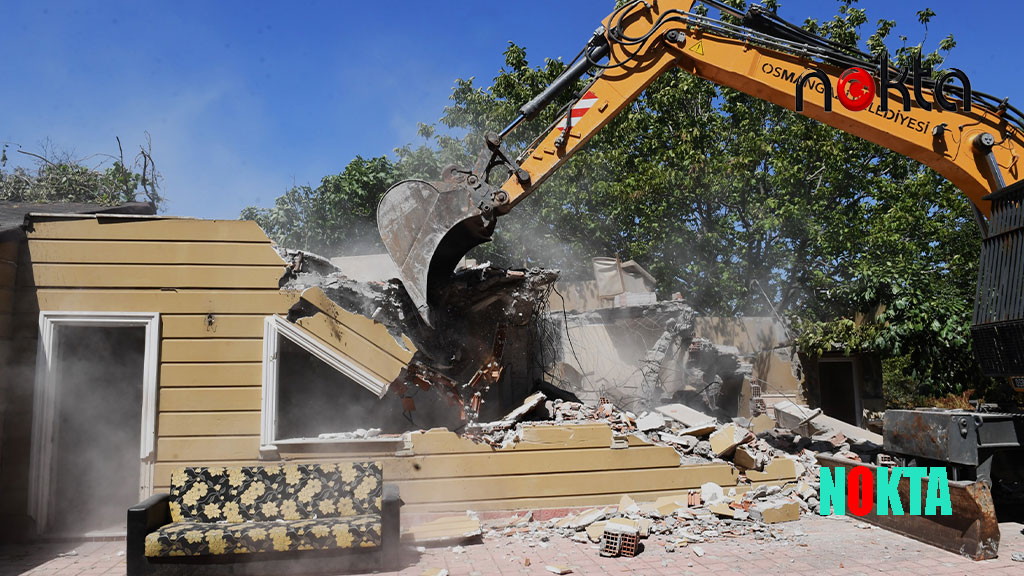 Osmangazi kaçak yapılardan temizleniyor