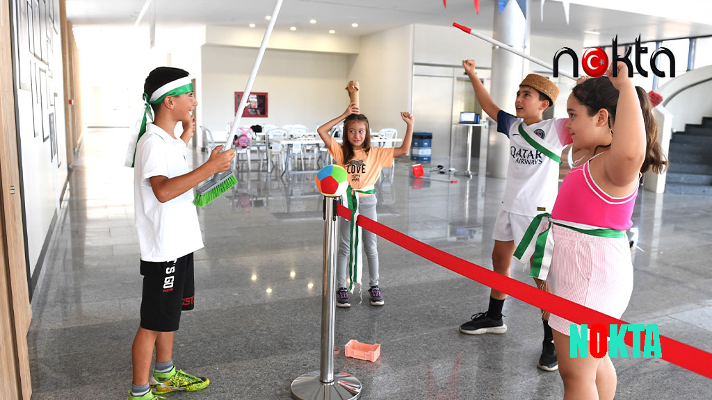 Osmangazi’de çocuklar eğlenerek öğreniyor