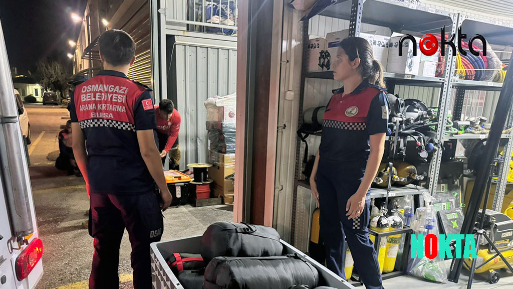 Osmangazi’den Sındırgı’ya deprem sonrası hızlı destek