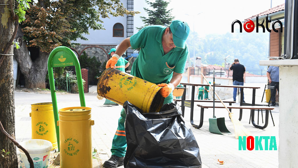 Osmangazi’nin her yerinde temizlik var