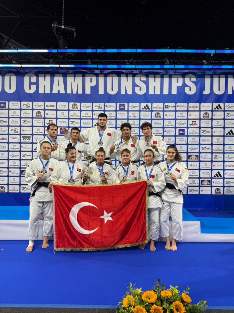 Osmangazi Belediyespor’un judocusu Avrupa kürsüsünde