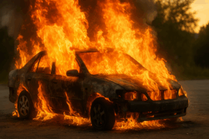Arabada unutulan su şişesi meğer bu yüzden yangına neden oluyormuş