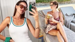 Fahriye Evcen’den yaza veda..  ‘Bir dahaki sefere görüşürüz’