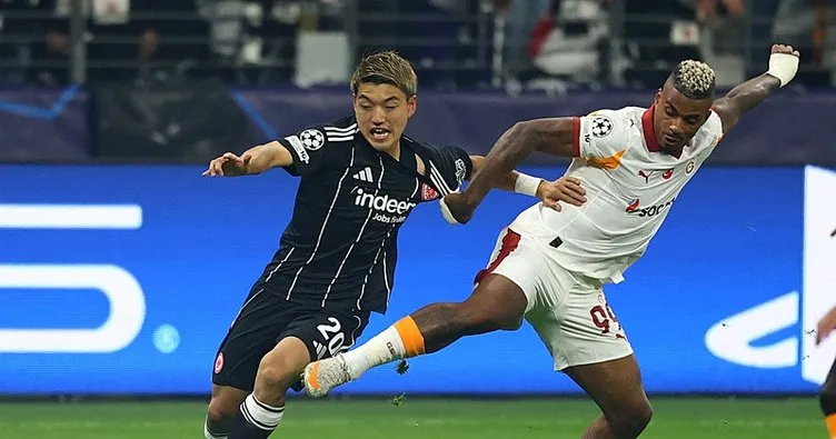 Galatasaray, Şampiyonlar Ligi’ne mağlubiyetle başladı! Frankfurt deplasmanından istediğini alamadı…