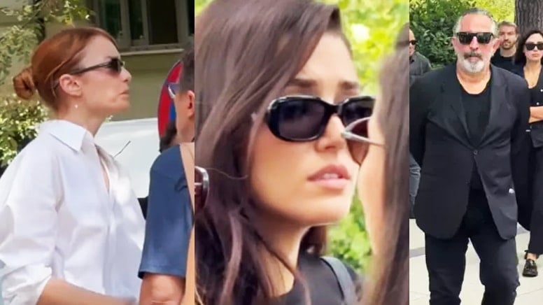 Nilperi Şahinkaya annesini son yolculuğuna uğurladı! Ünlü isimler yalnız bırakmadı